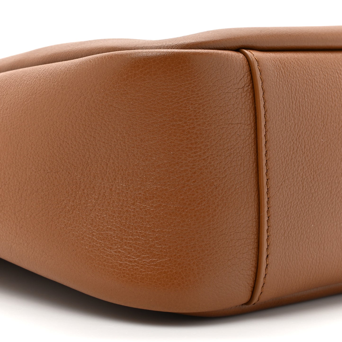 Grained Calfskin Small Le 5 A 7 Supple Hobo Fox