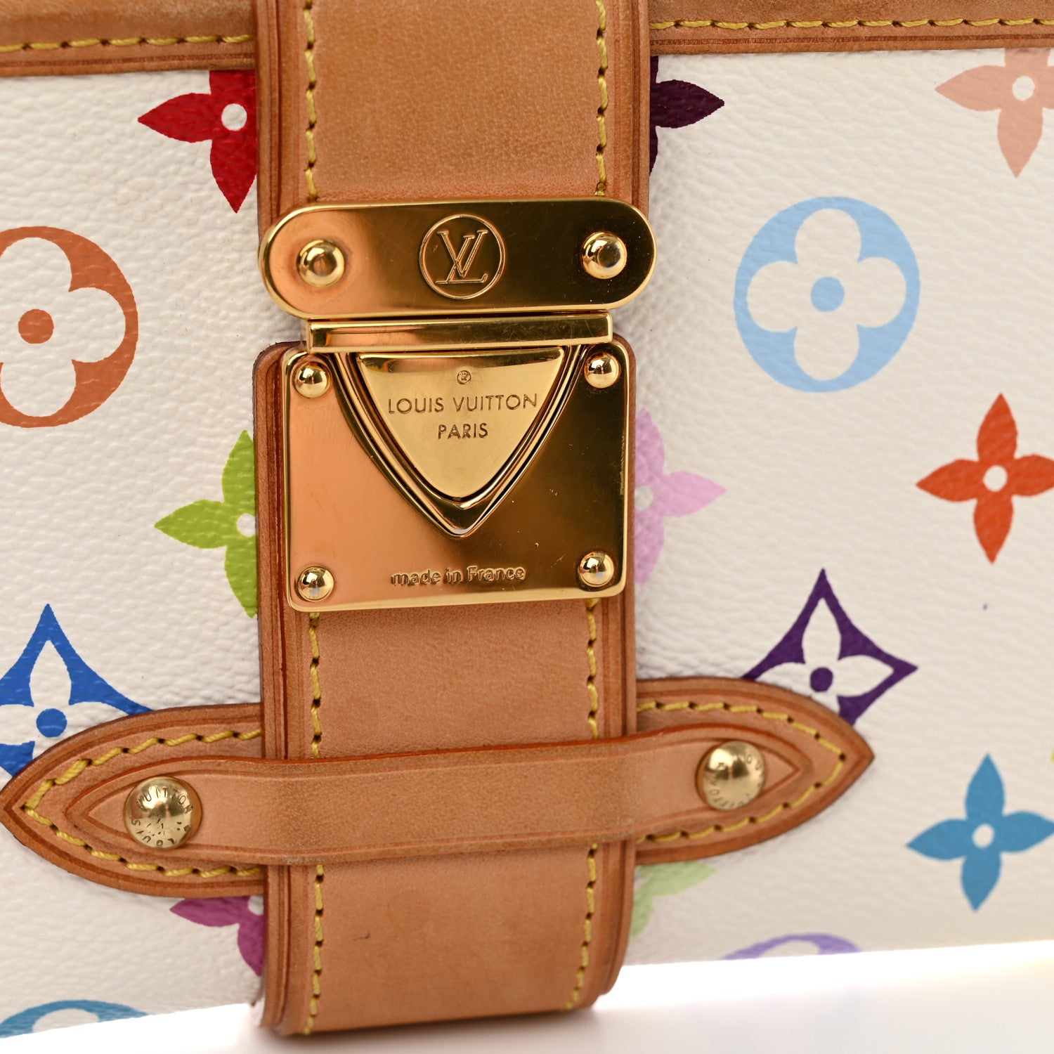 Louis Vuitton Monogram Multicolor Shirley White 10 of 26