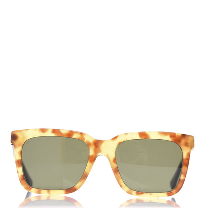 Gucci Acetate Square Frame Sunglasses GG0267S Havana 3 of 8