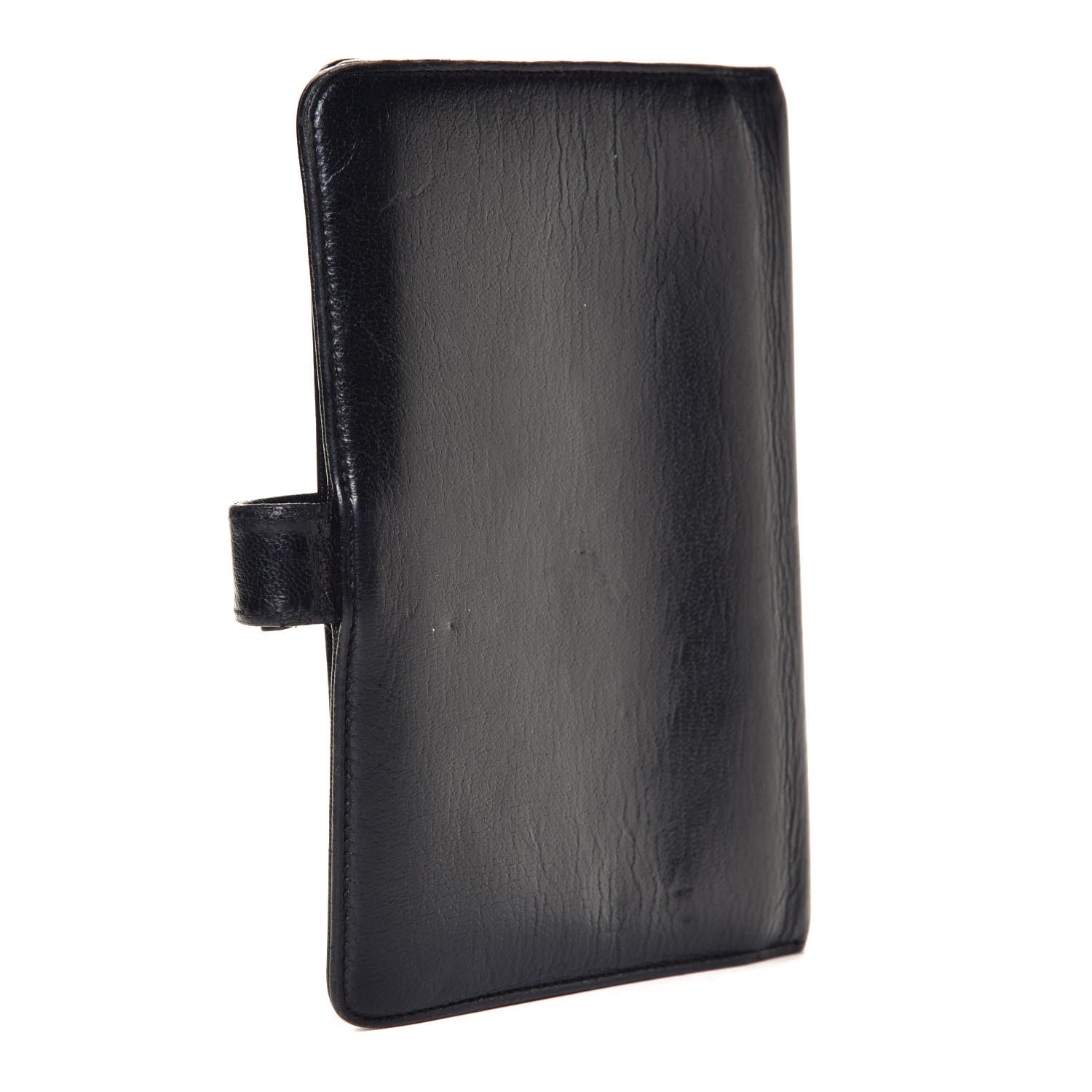 Chanel Goatskin Medium Ring Agenda Planner Black 2 of 12