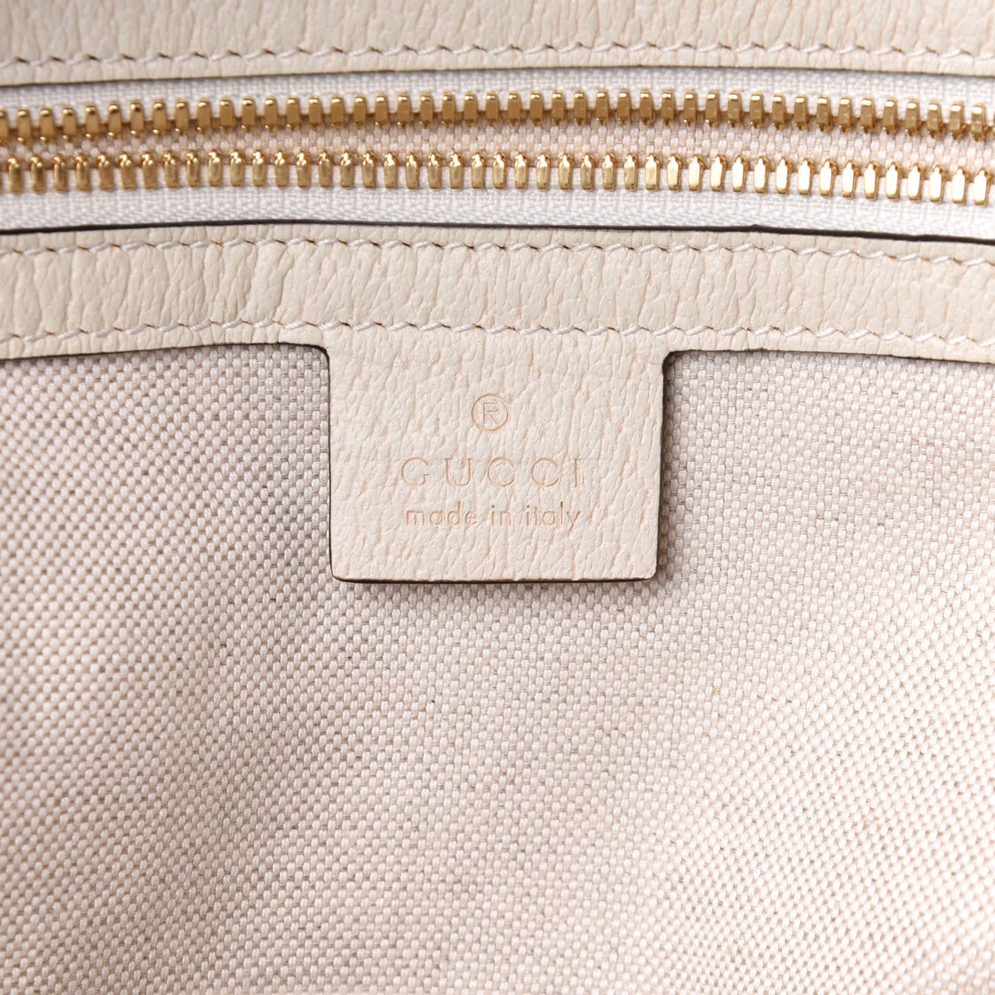 GG Supreme Monogram Flora Web Small Ophidia Day Backpack White