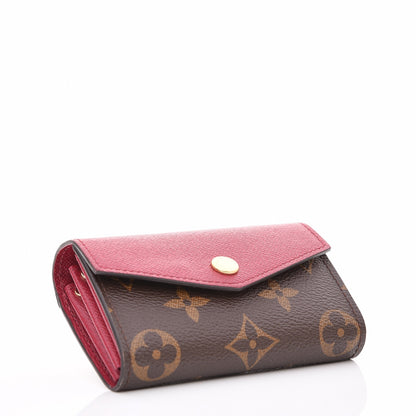 Louis Vuitton Monogram Sarah Multicartes Fuchsia 4 of 7