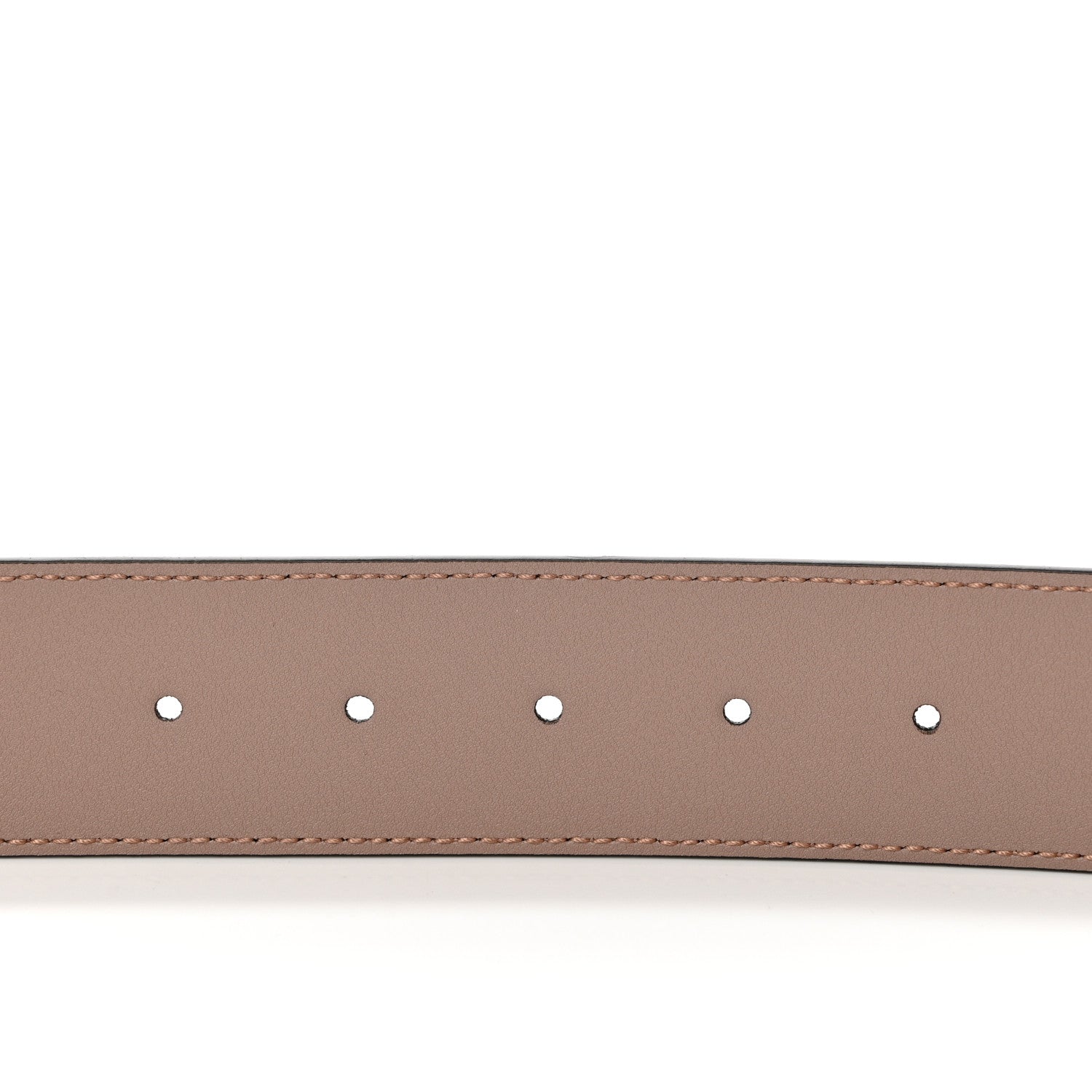 Gucci Calfskin Double G 40mm Belt 80 32 Porcelain Rose 4 of 5