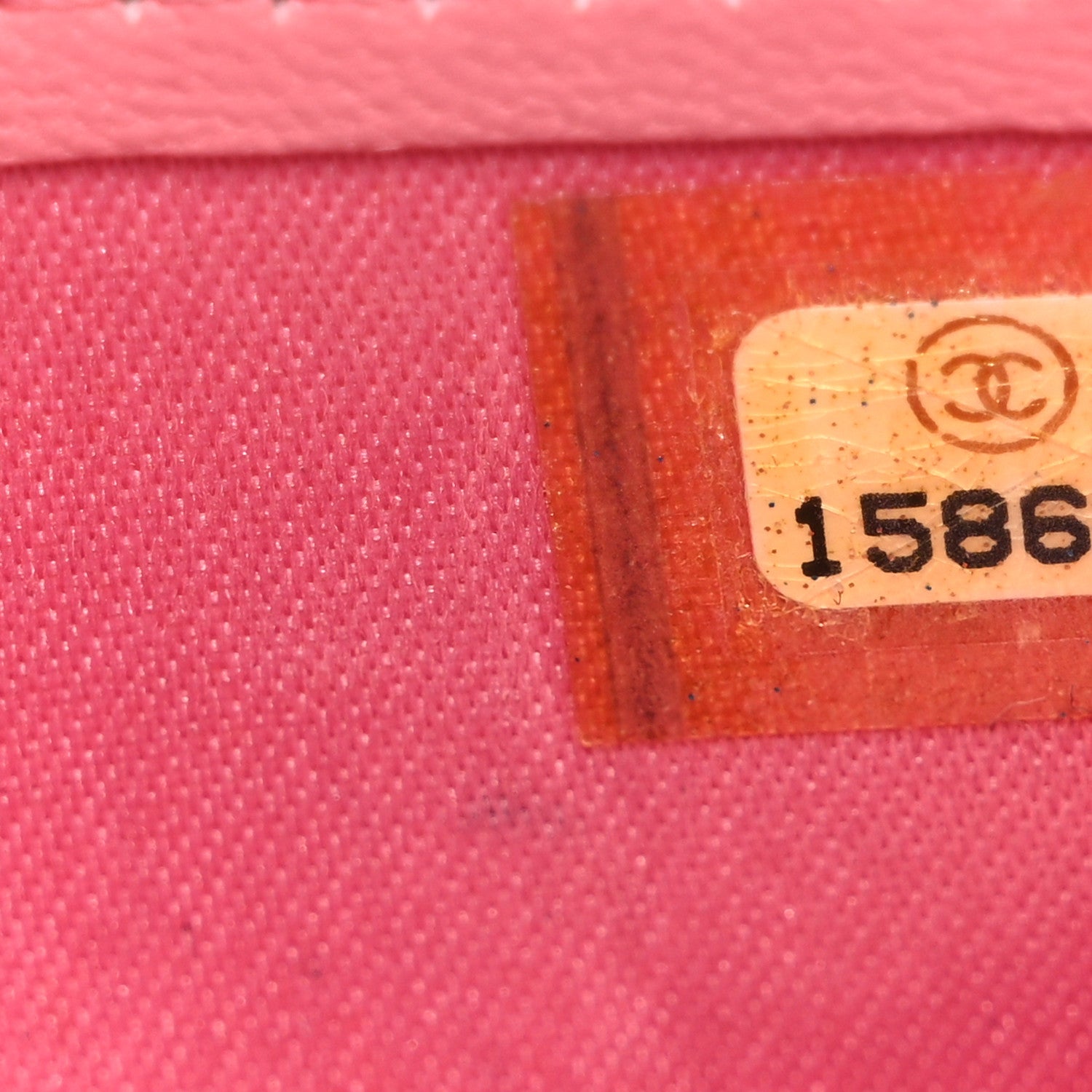 Chanel Lambskin Camellia Embossed Large Brilliant Flap Wallet Pink 8 of 8