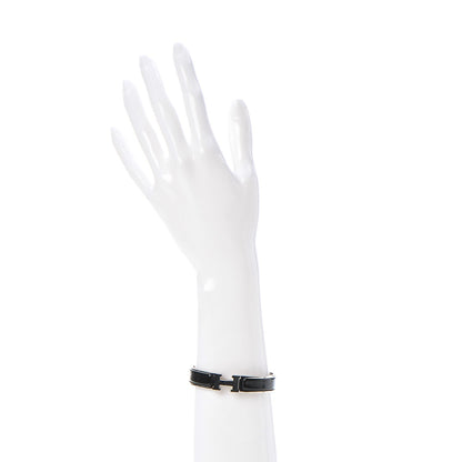 Hermes Enamel Narrow Clic Clac H Bracelet PM Black 2 of 4
