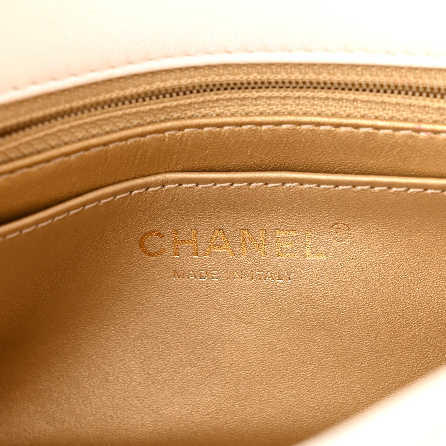 Chanel Lambskin Quilted Mini Pearl Crush Flap White 6 of 12