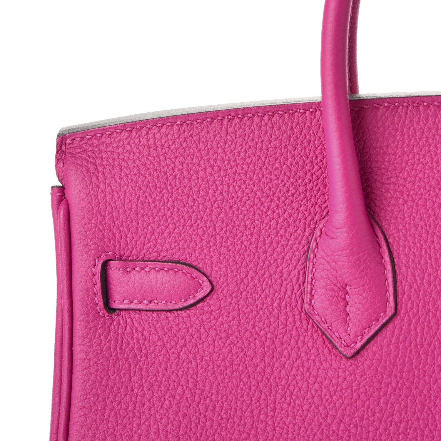 Hermes Togo Birkin 25 Rose Pourpre 12 of 36