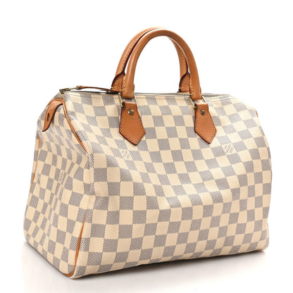 Louis Vuitton Damier Azur Speedy 30 3 of 10