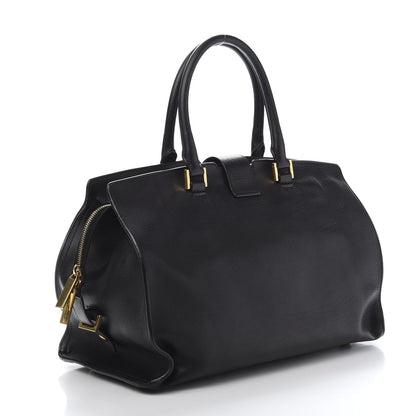 Saint Laurent Calfskin Medium Classic Y Cabas Black 3 of 12