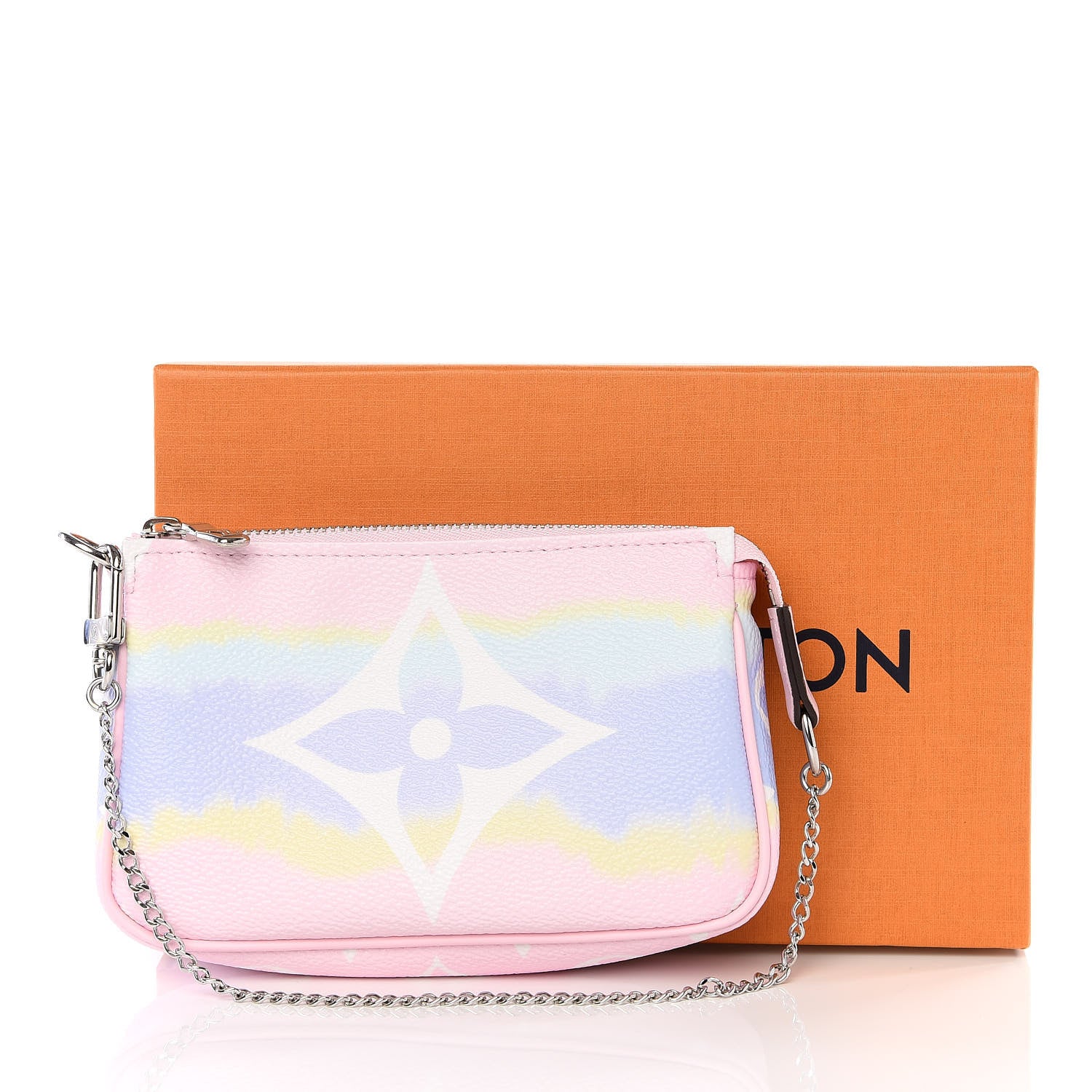 Louis Vuitton Monogram Escale Mini Pochette Accessories Pastel 9 of 9
