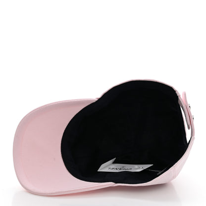 Chanel Cotton Sequin CC Cap Hat Light Pink 7 of 8