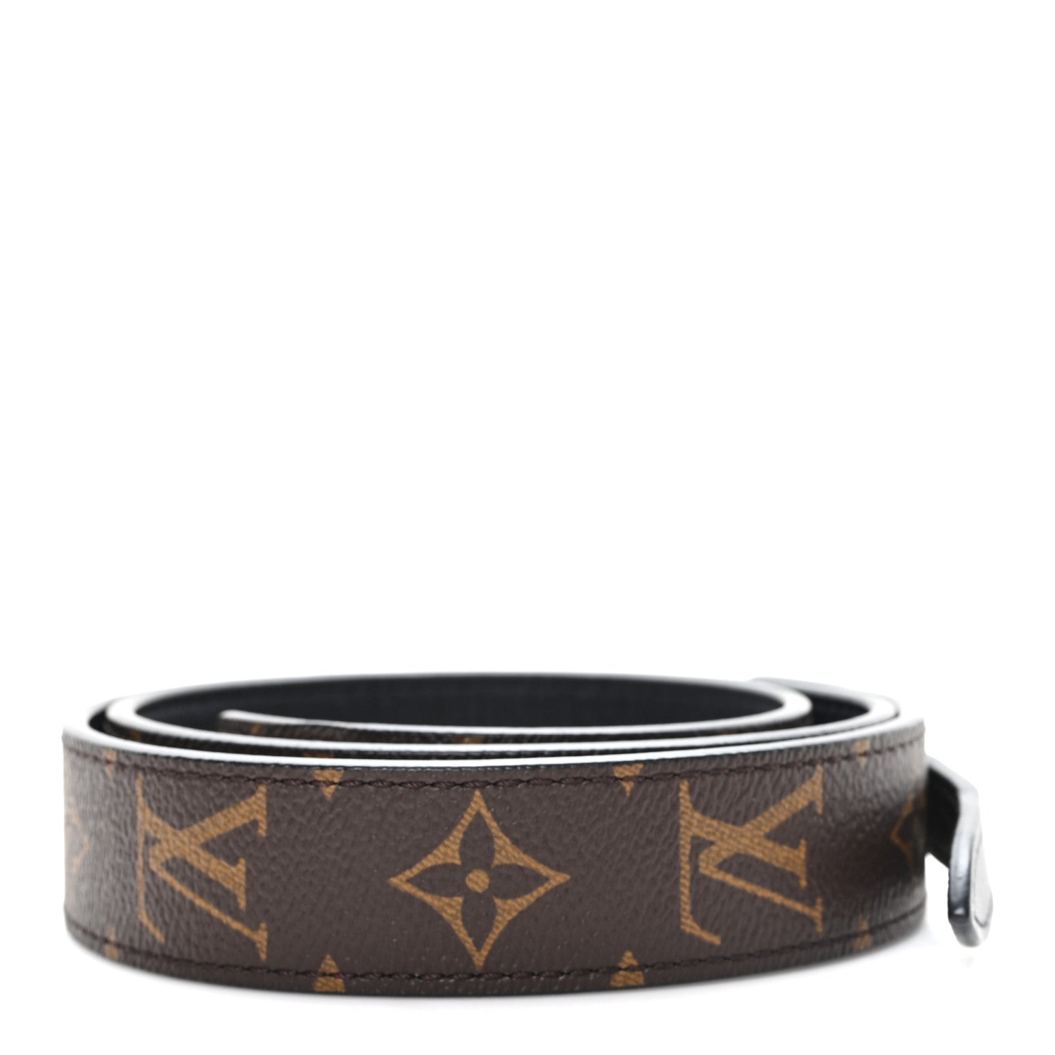 Louis Vuitton Monogram Bandouliere Shoulder Strap XL Black 2 of 4