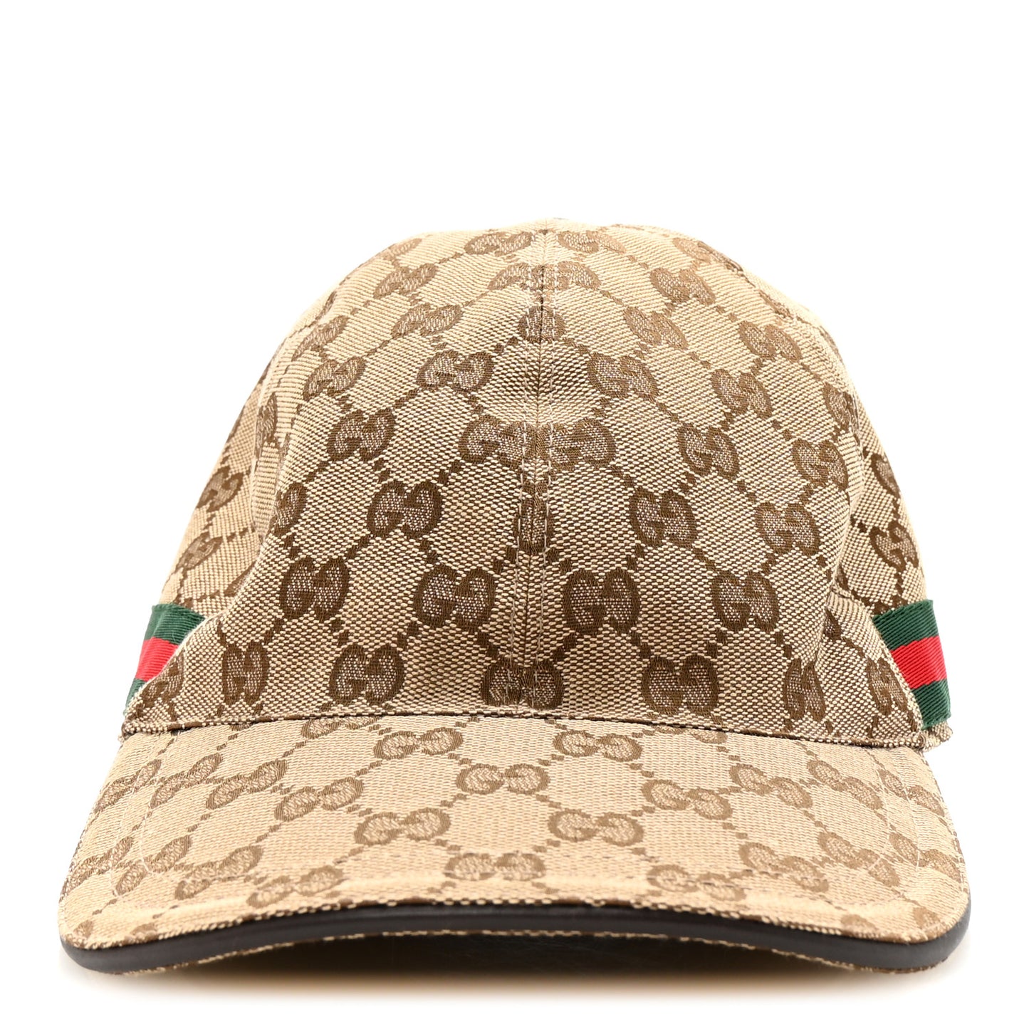 Monogram Web Baseball Hat XL Beige Cocoa