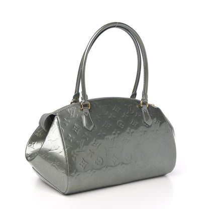 Louis Vuitton Vernis Sherwood GM Gris Art Deco 2 of 8