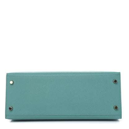 Hermes Epsom Kelly Sellier 28 Bleu Paon 6 of 36