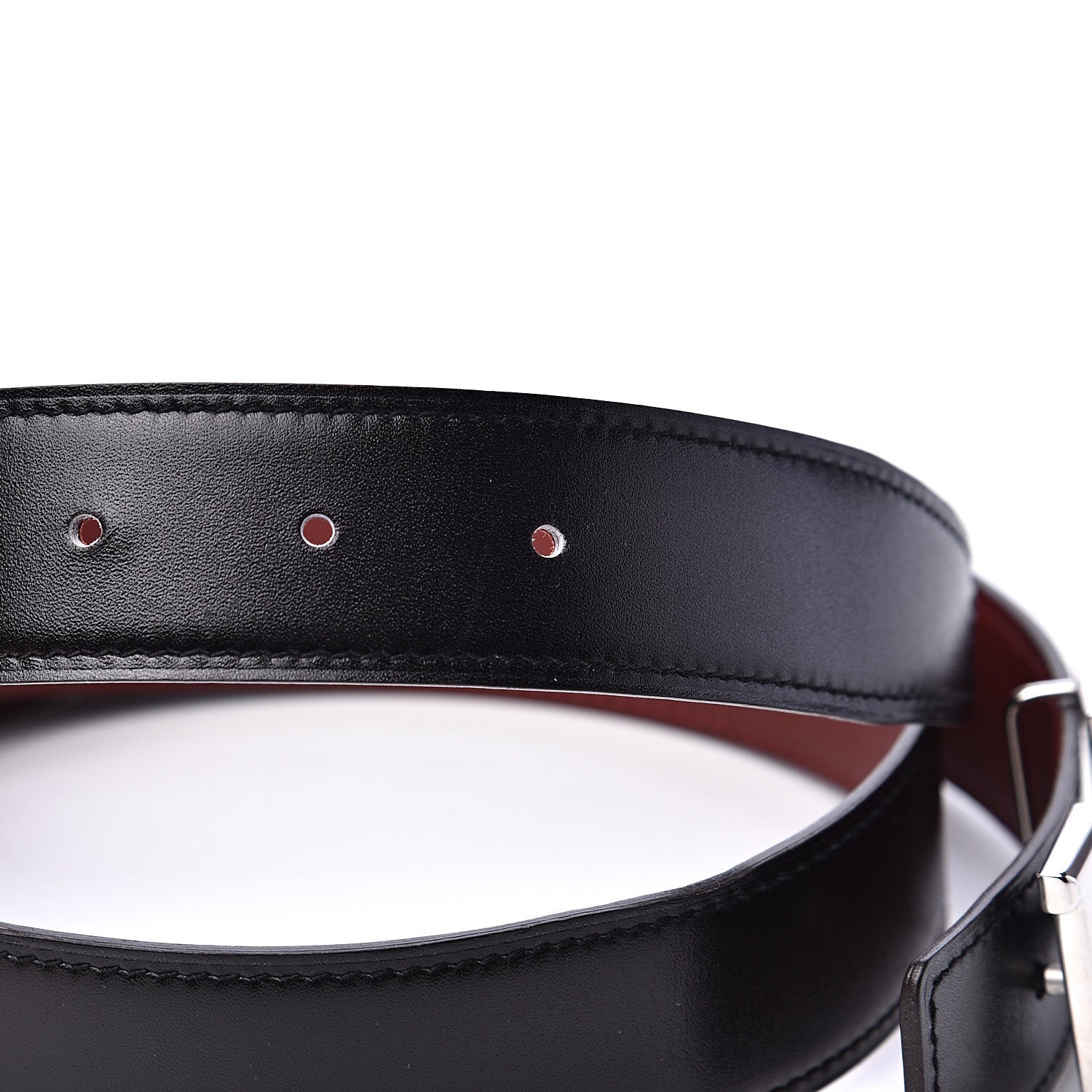 Hermes Box Swift 32mm H Belt 90 Black Rouge H 5 of 6