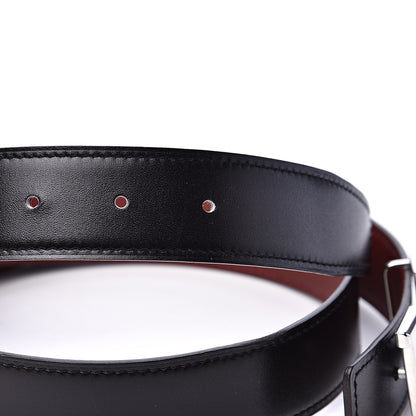 Hermes Box Swift 32mm H Belt 90 Black Rouge H 5 of 6