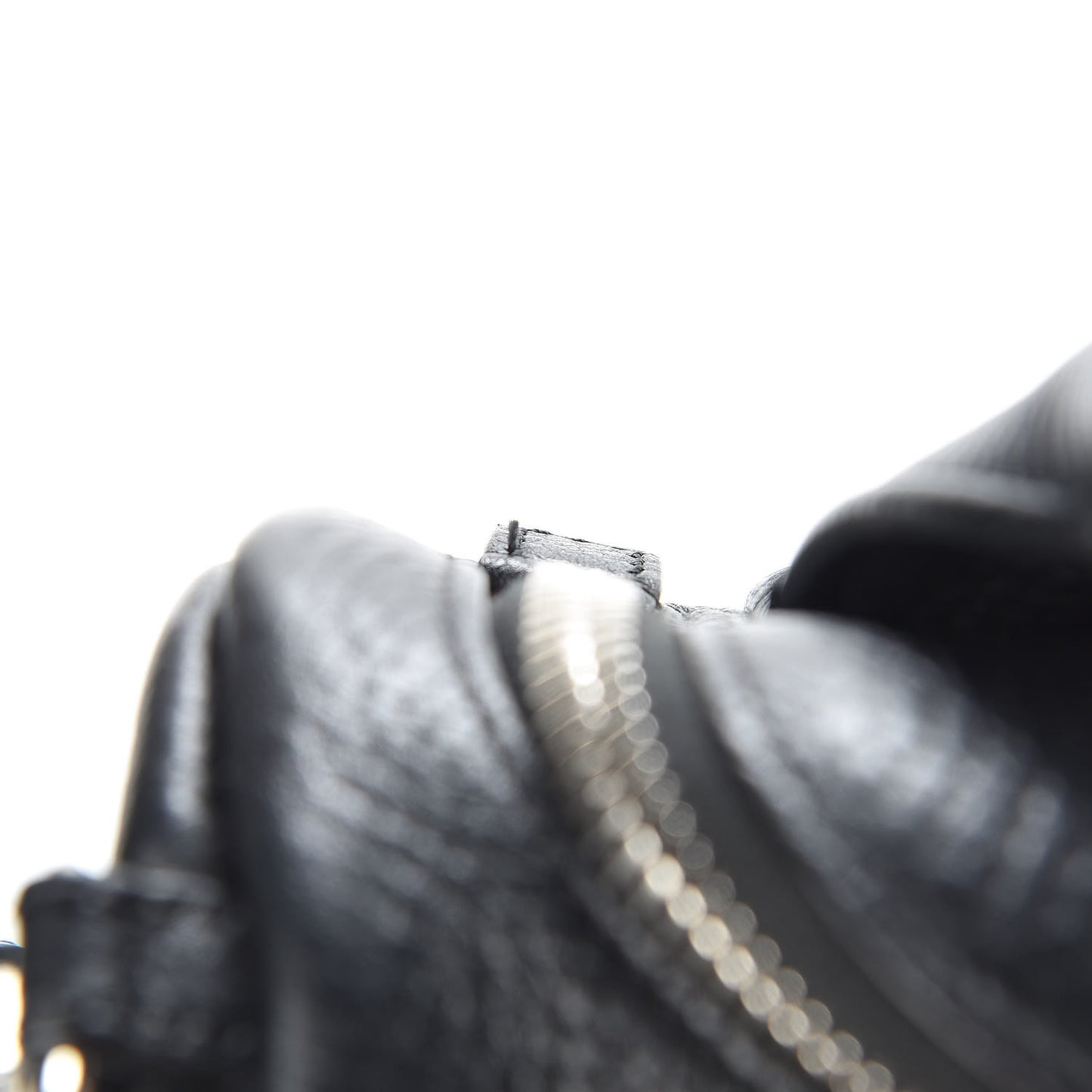 Pebbled Lambskin Mini Rockie Black Rhodium Hardware
