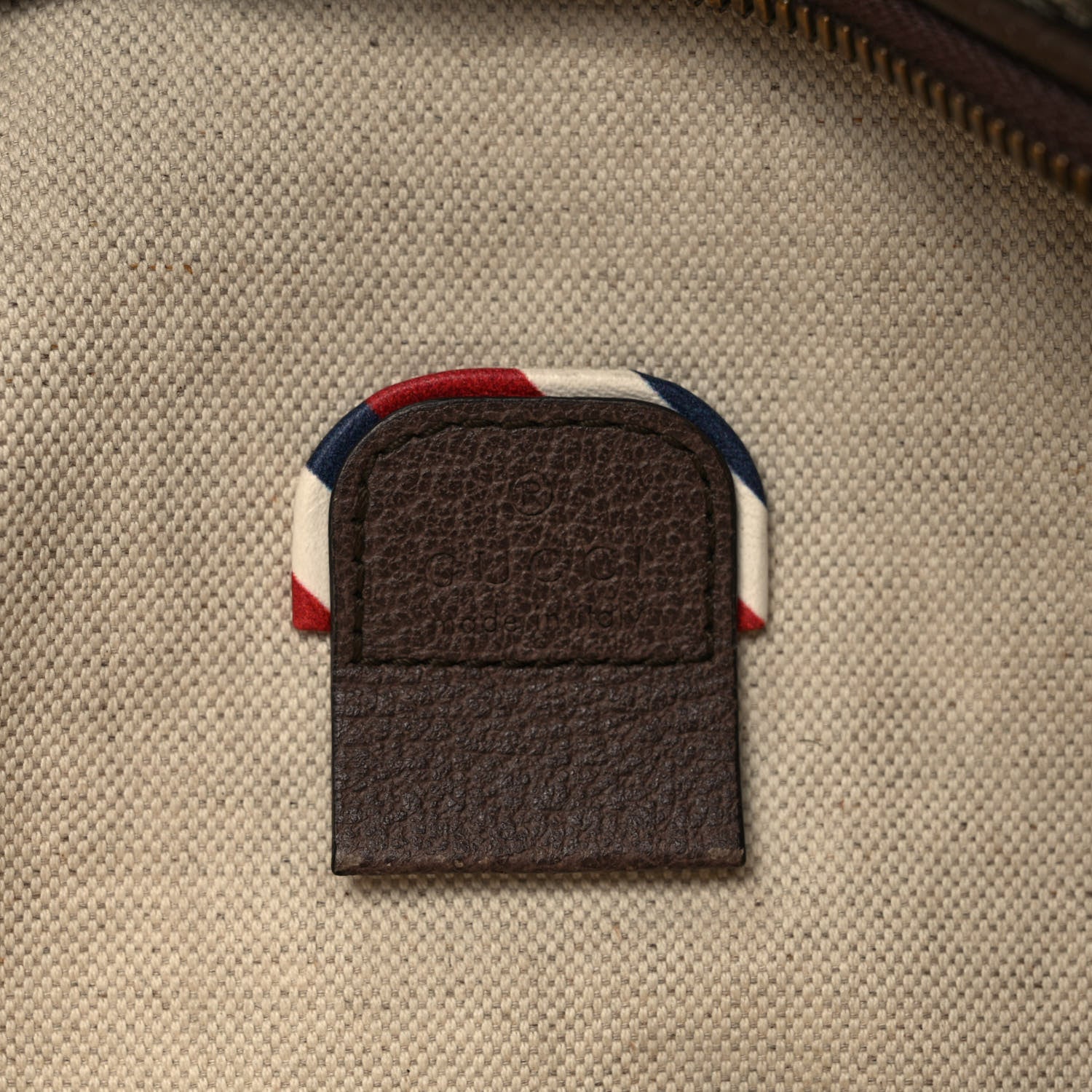 Gucci GG Supreme Monogram Courrier Belt Bag Beige New Acero 6 of 9