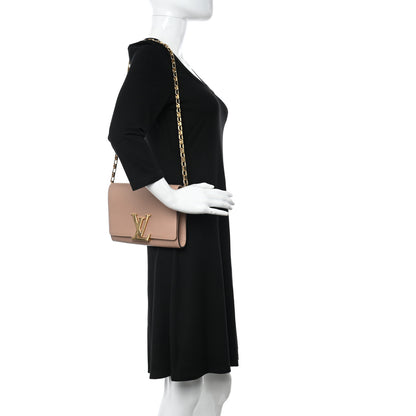 Louis Vuitton Calfskin Chain Louise Nude 2 of 10