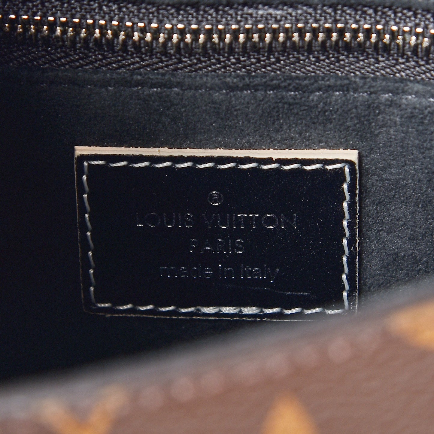 Calfskin Monogram Chain It Bag PM Black