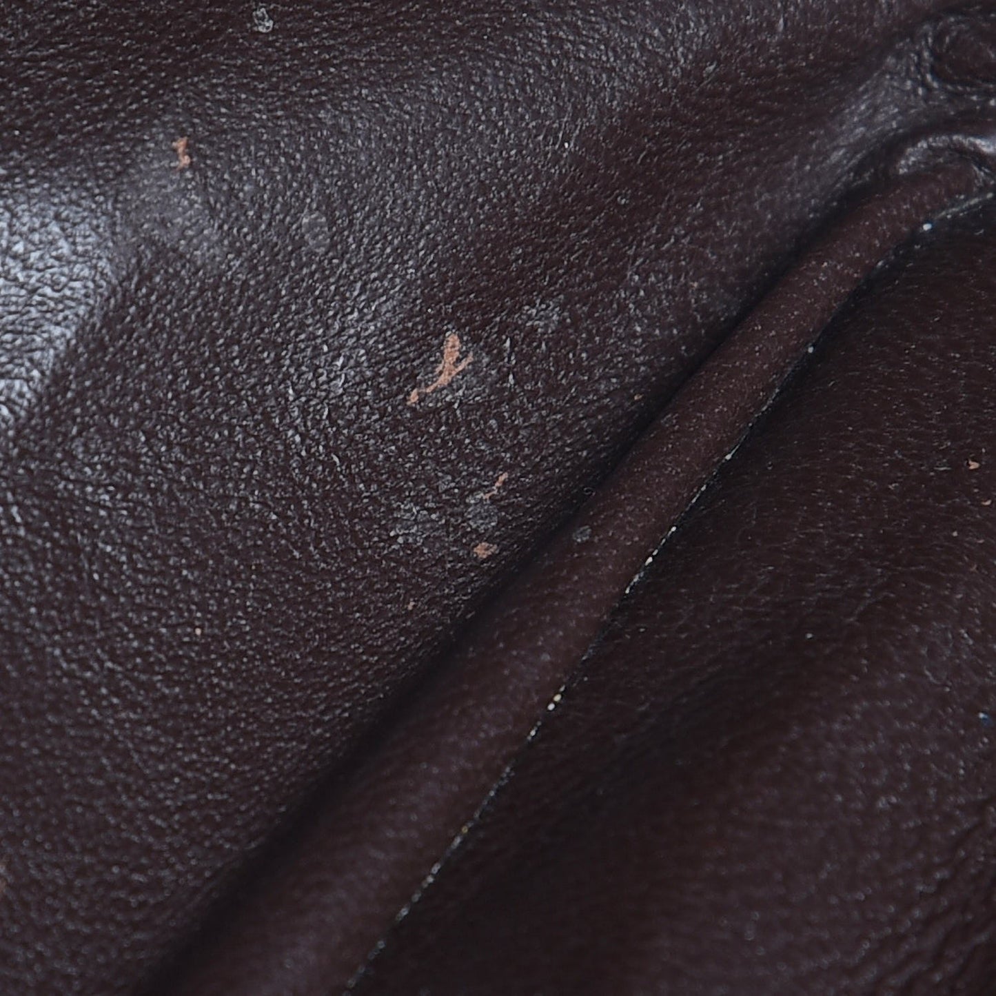 Calfskin Quilted Grand Shopping Tote GST Dark Brown