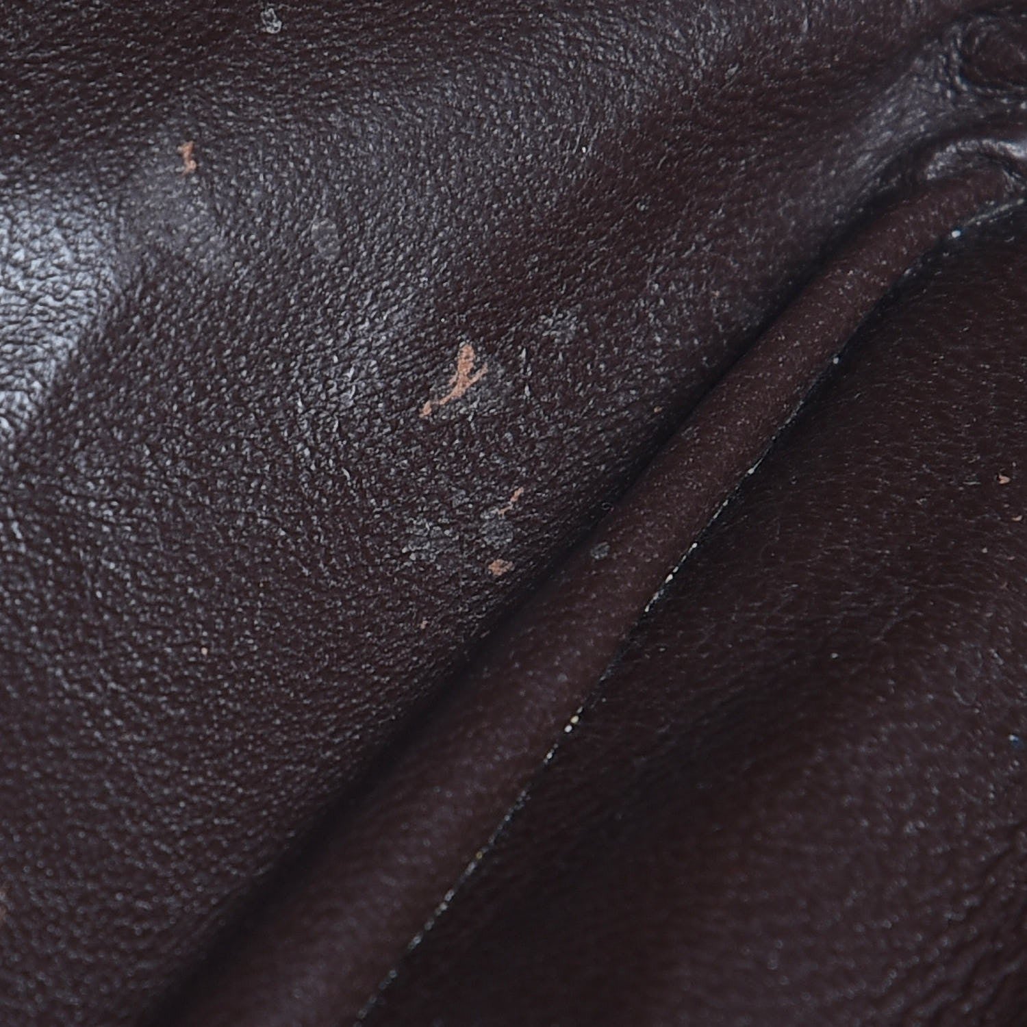 Chanel Calfskin Quilted Grand Shopping Tote GST Dark Brown 9 of 14