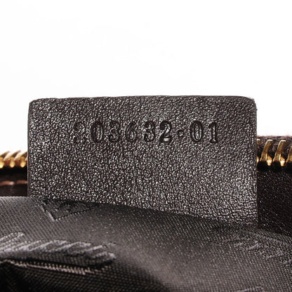 Gucci Crystal Monogram Small Hysteria Clutch 6 of 7