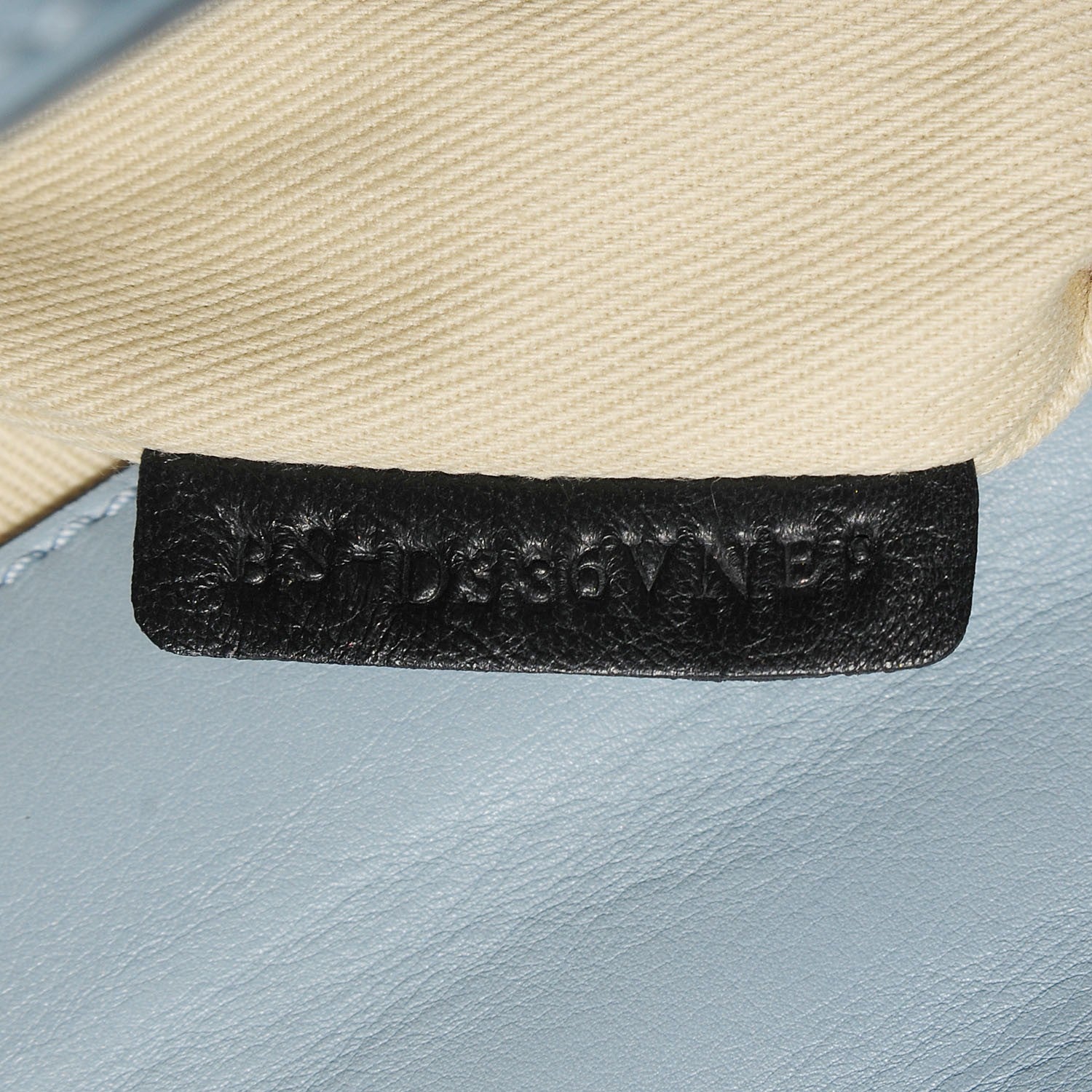 Valentino Garavani Patent Large Glam Lock Rockstud Flap Smoke 7 of 7