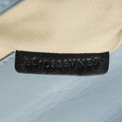 Valentino Garavani Patent Large Glam Lock Rockstud Flap Smoke 7 of 7