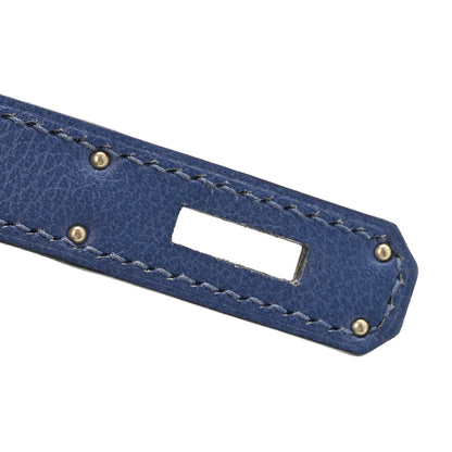Hermes Evercolor Verso Kelly Retourne 28 Bleu Brighton Capucine 15 of 16