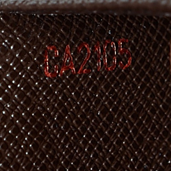 Damier Ebene Pocket Agenda Cover