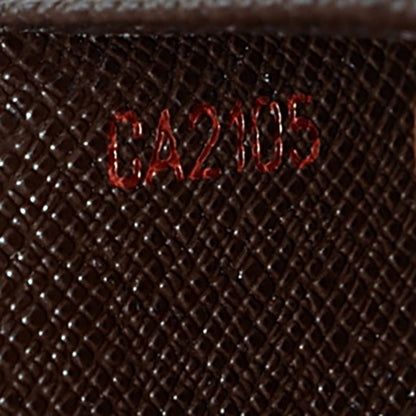 Louis Vuitton Damier Ebene Pocket Agenda Cover 6 of 7