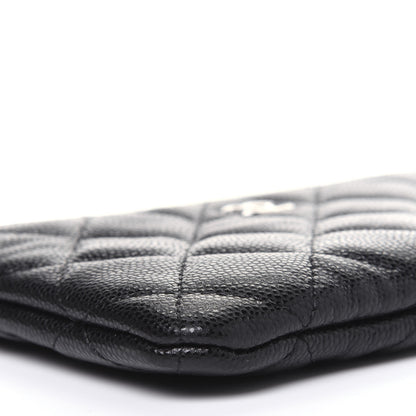 Chanel Caviar Quilted Small Cosmetic Case Black 8 of 11