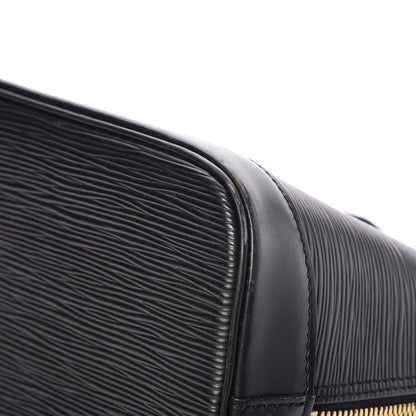Louis Vuitton Epi Alma PM Black 9 of 13