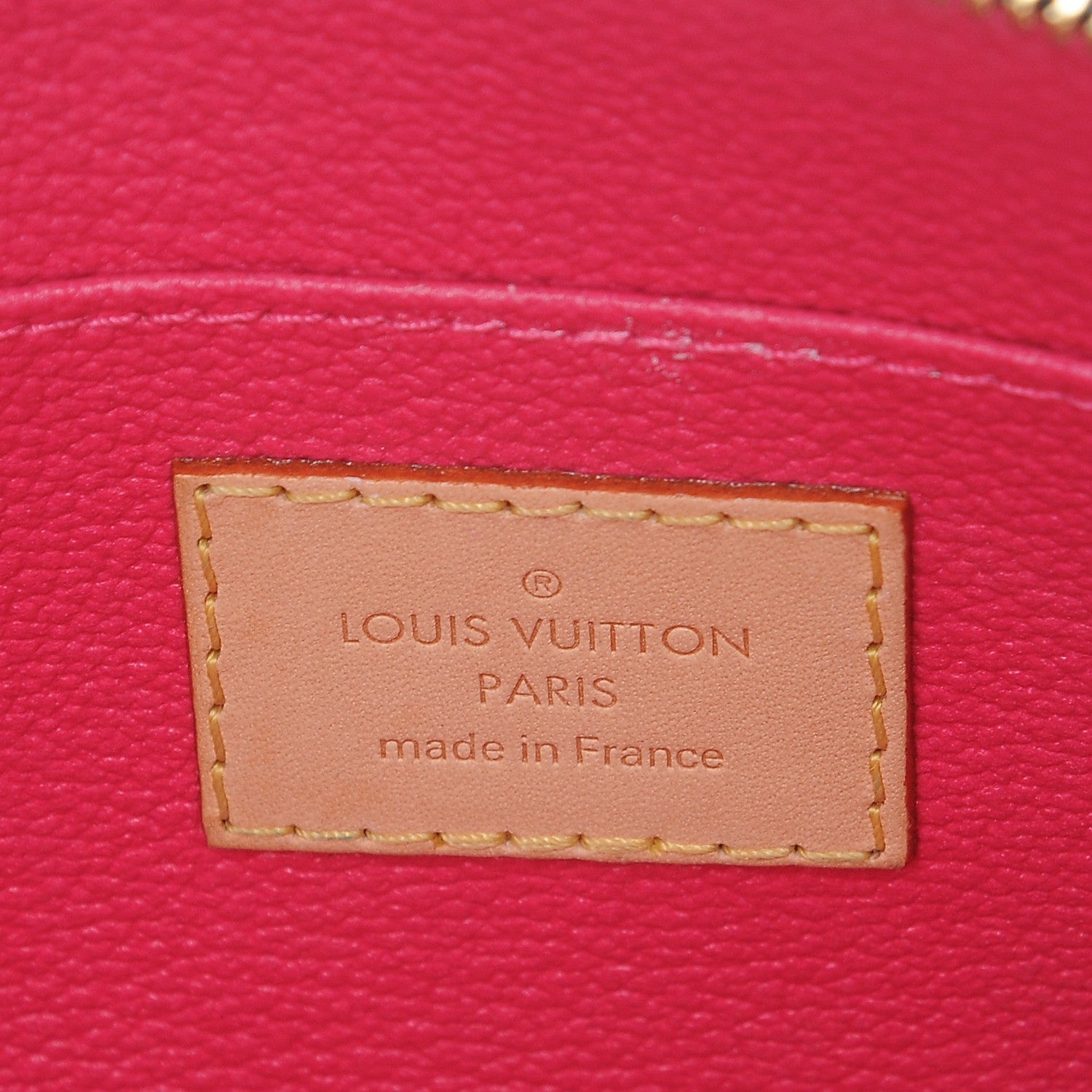 Louis Vuitton Monogram Multicolor Cosmetic Pouch Black Grenade 6 of 7