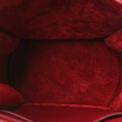 Celine Supple Grained Calfskin Big Bag Bucket Red 5 of 10