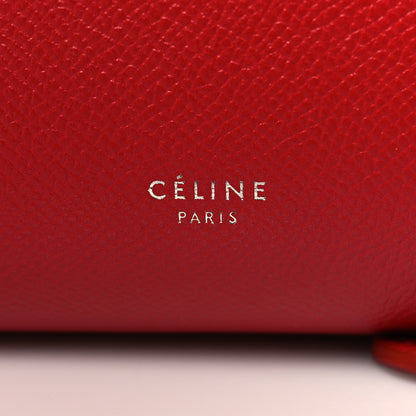 Celine Baby Grained Calfskin Micro Belt Bag Coquelicot 6 of 11