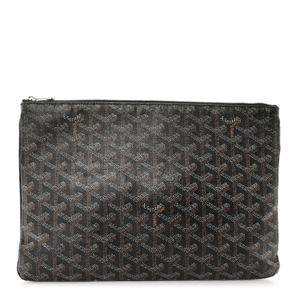 Goyard Goyardine Senat Pochette MM Black 1 of 7