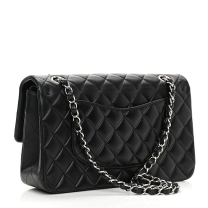 Chanel Lambskin Quilted Medium Double Flap Black 4 of 10