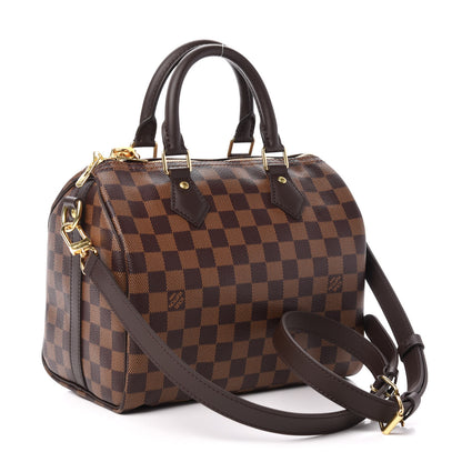 Louis Vuitton Damier Ebene Speedy Bandouliere 25 3 of 11