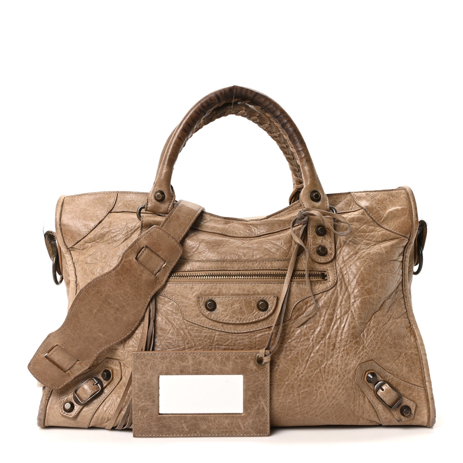 Balenciaga Agneau Classic Hardware City Latte Beige 3 of 11