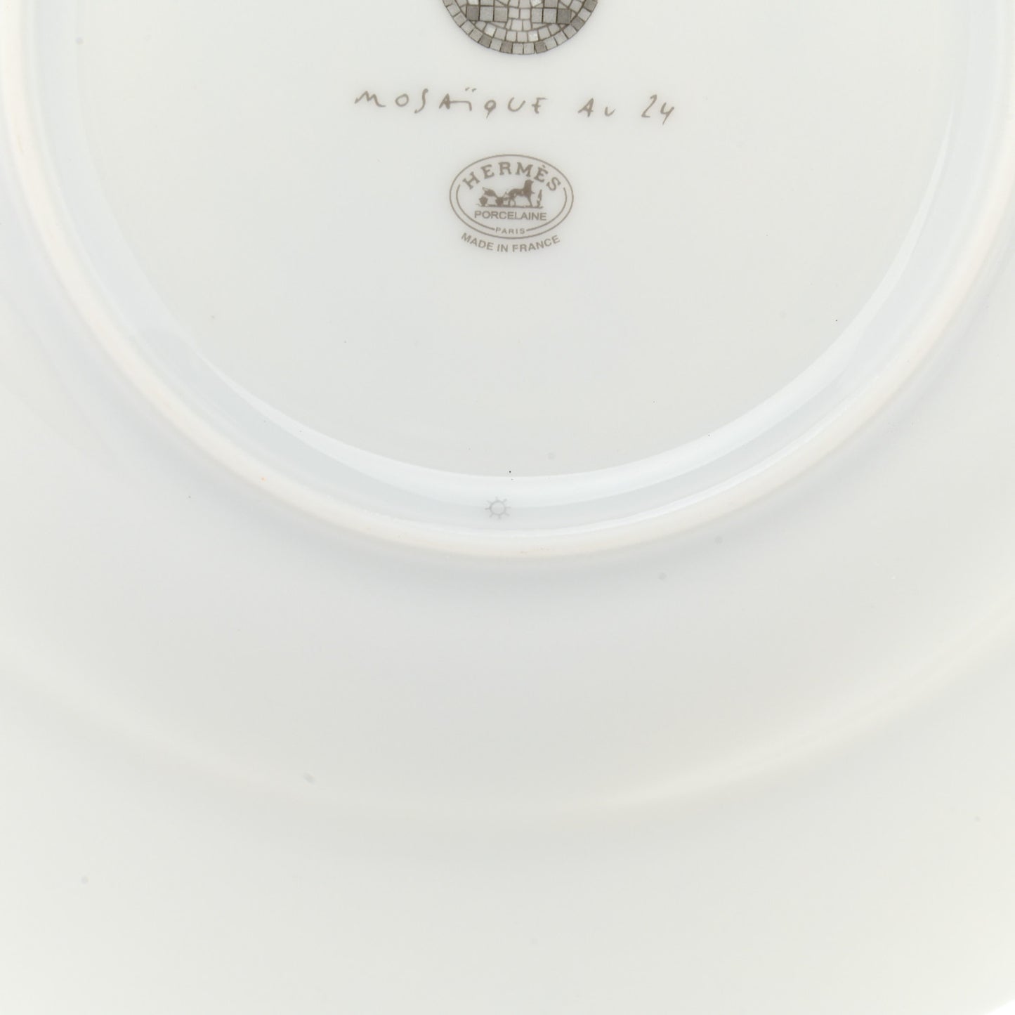 Porcelain Mosaique Au 24 Platine Soup Bowl Set of 2