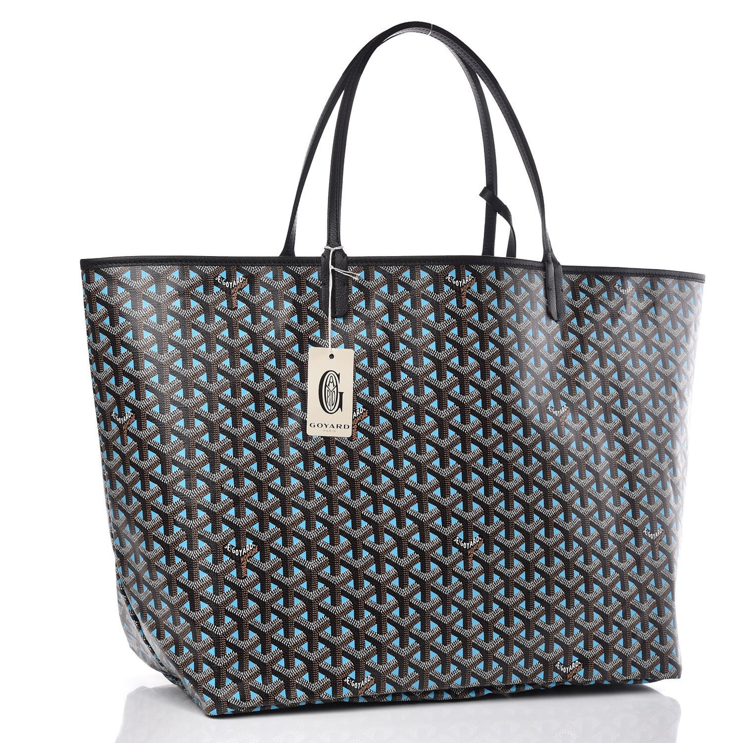 Goyardine Saint Louis Claire Voie GM Black Blue