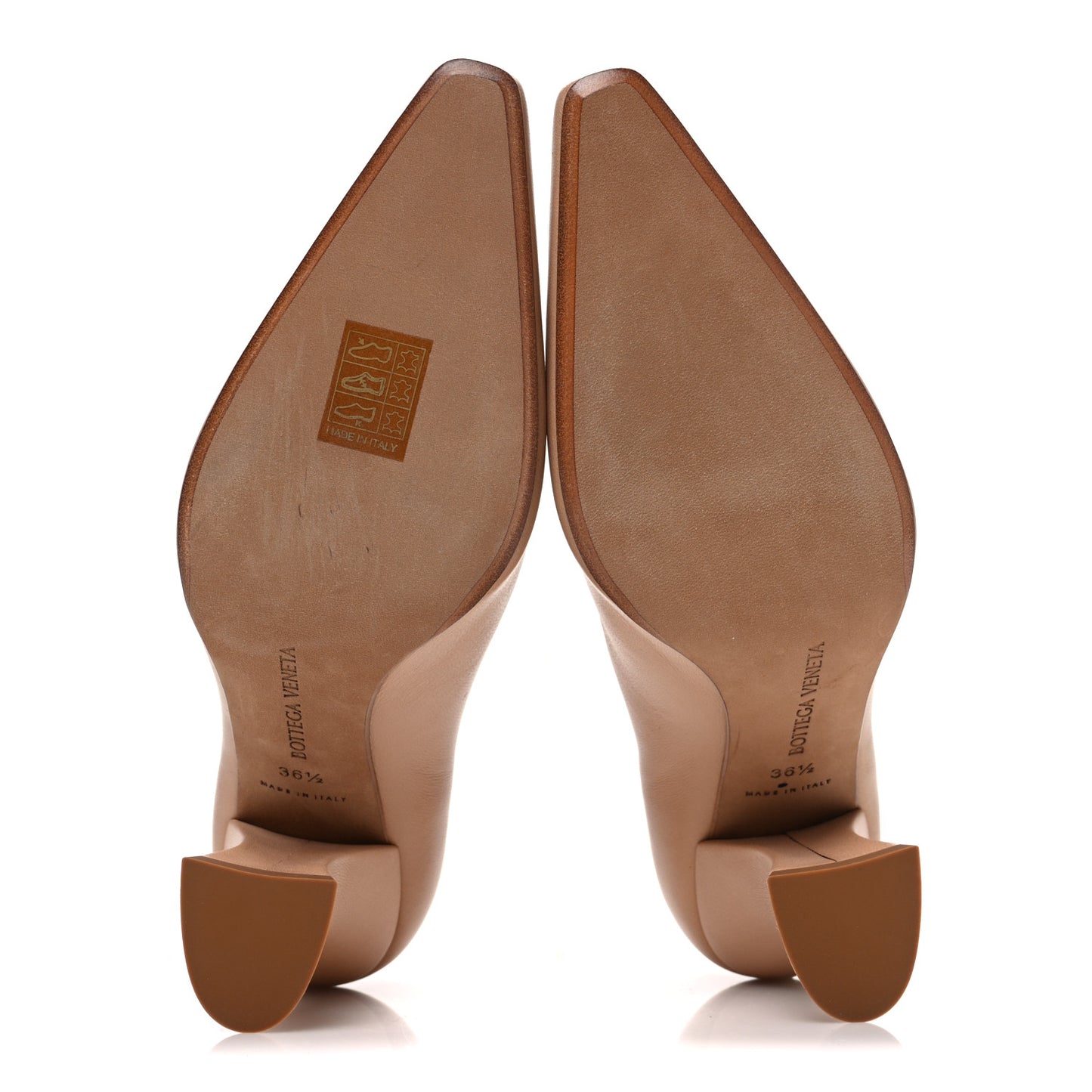 Nappa Almond Pumps 36.5 Cipria