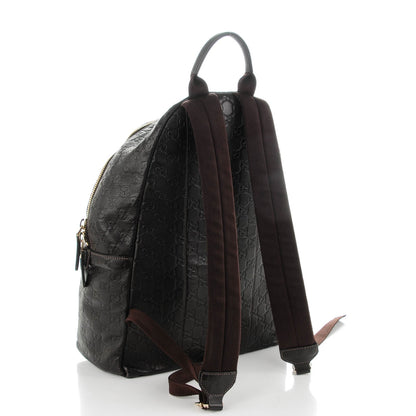 Gucci Guccissima Medium Classic Backpack Dark Brown 3 of 9
