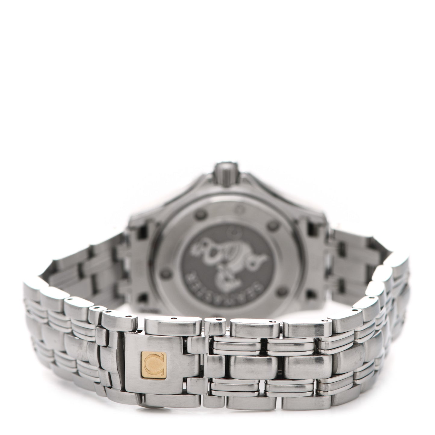 Stainless Steel Diamond Bezel 28mm Seamaster Diver 300M Quartz Watch Black 212.15.28.61.51.001