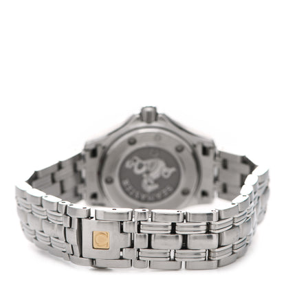 Omega Stainless Steel Diamond Bezel 28mm Seamaster Diver 300M Quartz Watch Black 212.15.28.61.51.001 3 of 4