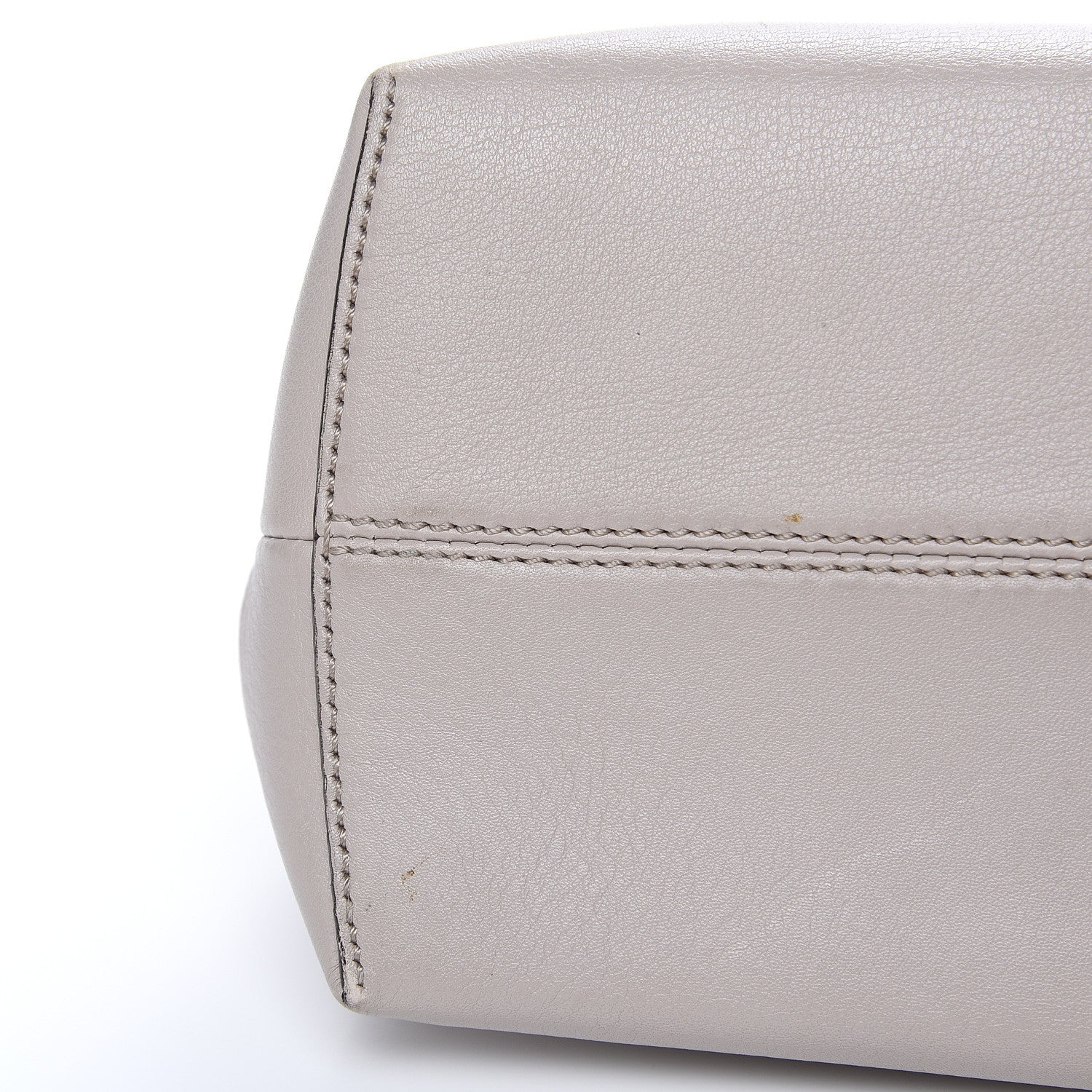 Fendi Vitello Dolce 4 Color Medium By The Way Boston Bag Grigio Polvere Emerald Multicolor 14 of 15