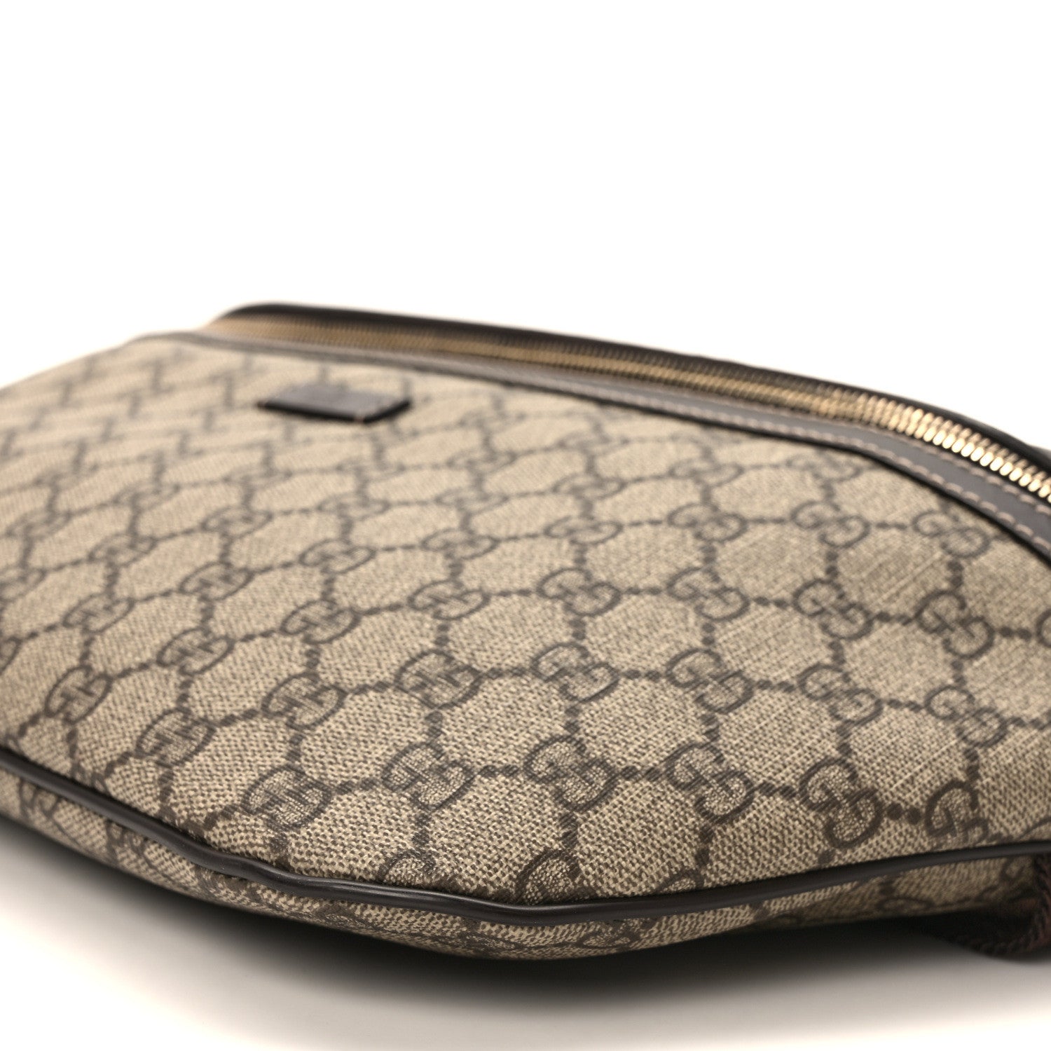 Gucci GG Supreme Monogram Belt Bag Dark Brown 10 of 10